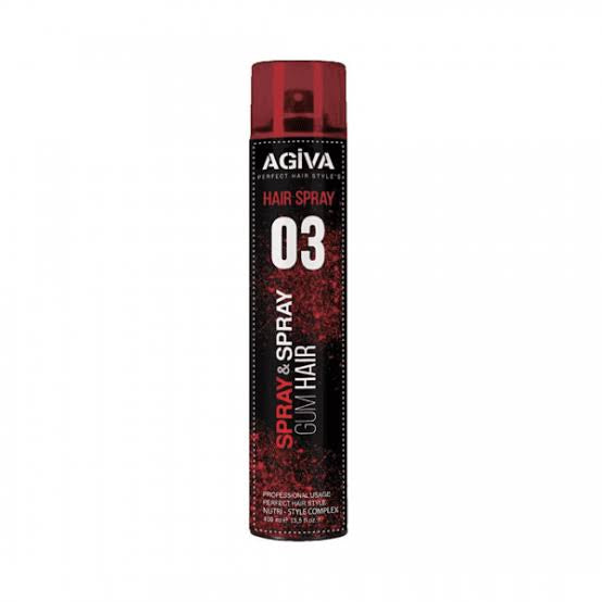 Agiva Hair Spray 03 GUM Ultimate Hold Red 400mL