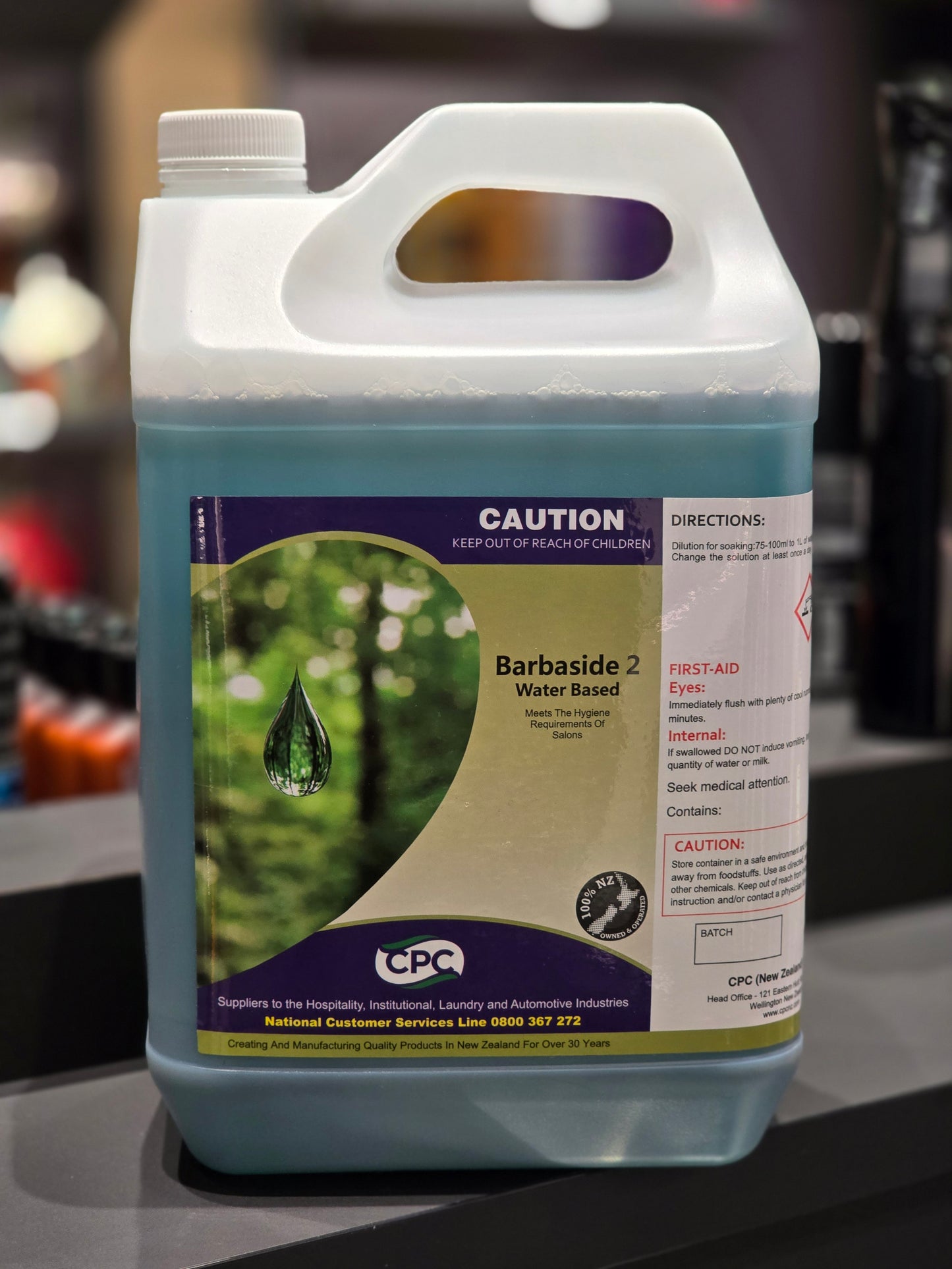 Barbaside-2 – Barbers/Hair Salon cleaner 5L