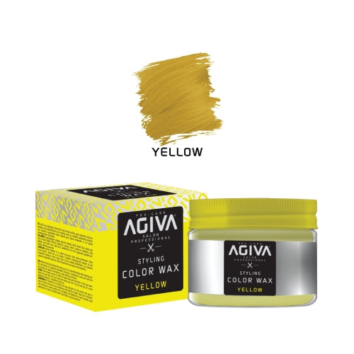 Agiva Styling Hair Color Wax Yellow 120G