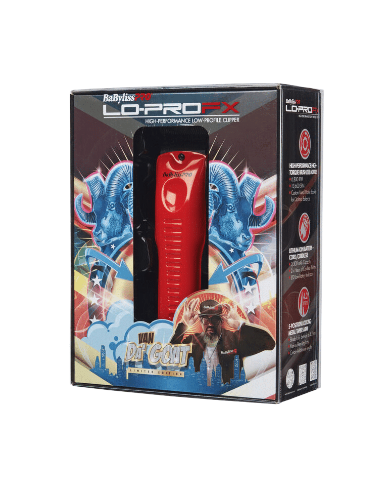 BABYLISSPRO LOPROFX HAIR CLIPPER RED