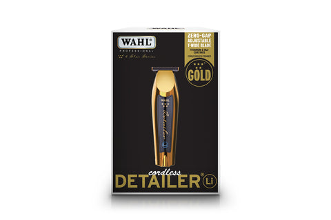 Wahl Cordless Detailer Trimmer Li Gold