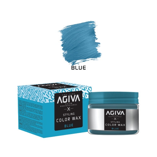 Agiva Styling Hair Color Wax Blue 120G