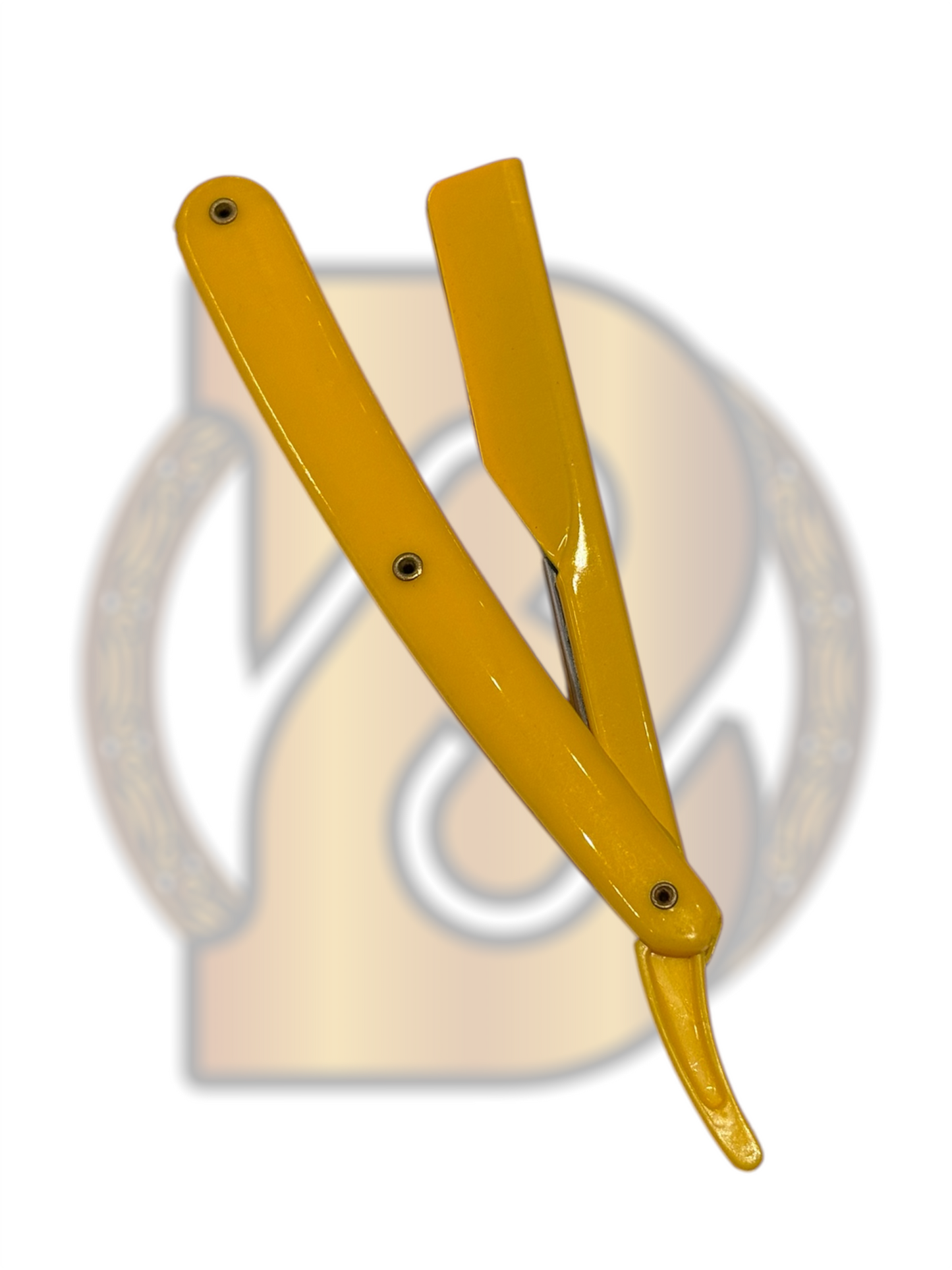 HAIR BENDERS YELLOW STRAIGHT RAZOR