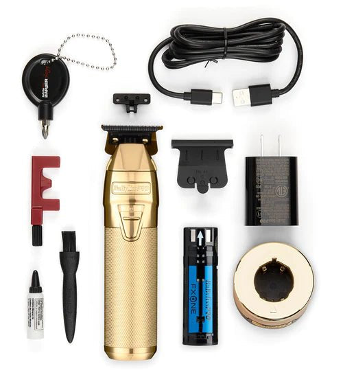 BABYLISS PRO GOLD FX ONE ALL-METAL INTERCHANGEABLE-BATTERY CORDLESS TRIMMER