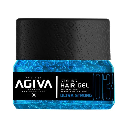 Agiva Hair Gel 03 BLUE Ultra Strong 200mL