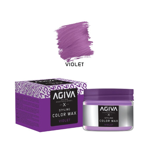 Agiva Styling Hair Color Wax Violet 120G