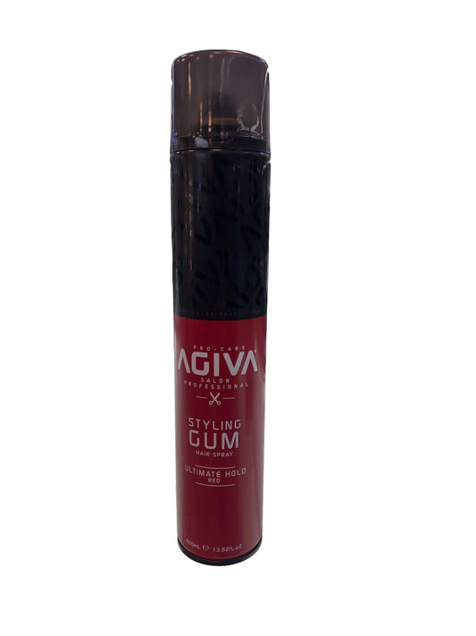 STYLING GUM
HAIR SPRAY
ULTIMATE HOLD
RED(400ml)