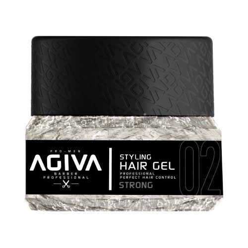 Agiva Hair Gel 02 ANTHRACITE Strong 200mL