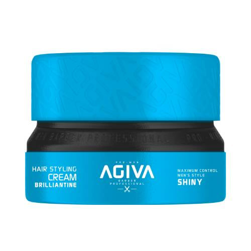 Agiva Hair Wax BRILLANTINE Hair Styling Shiny(Blue) 155mL