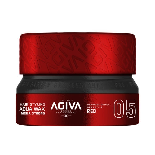 Agiva Hair Wax 05 RED Aqua Wax Mega Strong 155mL