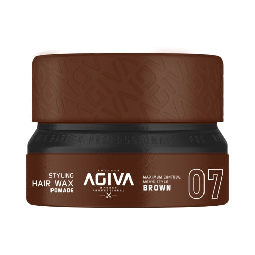 Agiva Hair Wax 07 BROWN Hair Wax Pomade 155mL